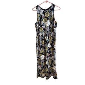 Loft Outlet Floral‎ Maxi Dress Multicolor Women’s Size 4